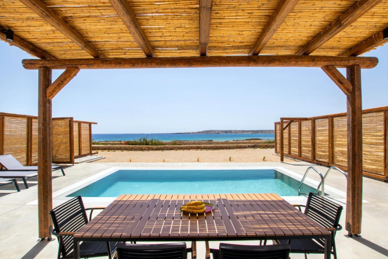Cato Agro 3, Seafront Villa With Private Pool Afiartis Buitenkant foto