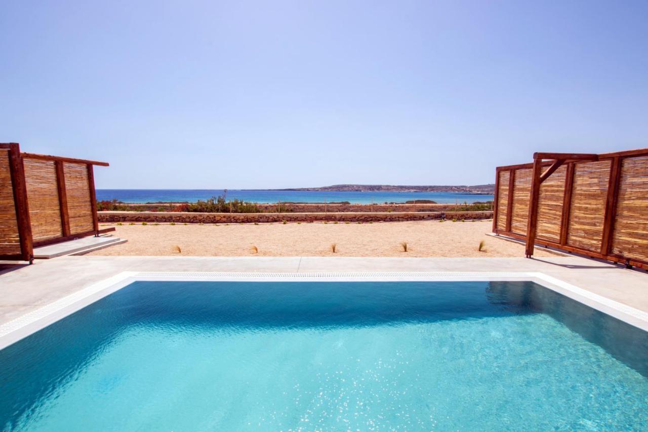 Cato Agro 3, Seafront Villa With Private Pool Afiartis Buitenkant foto