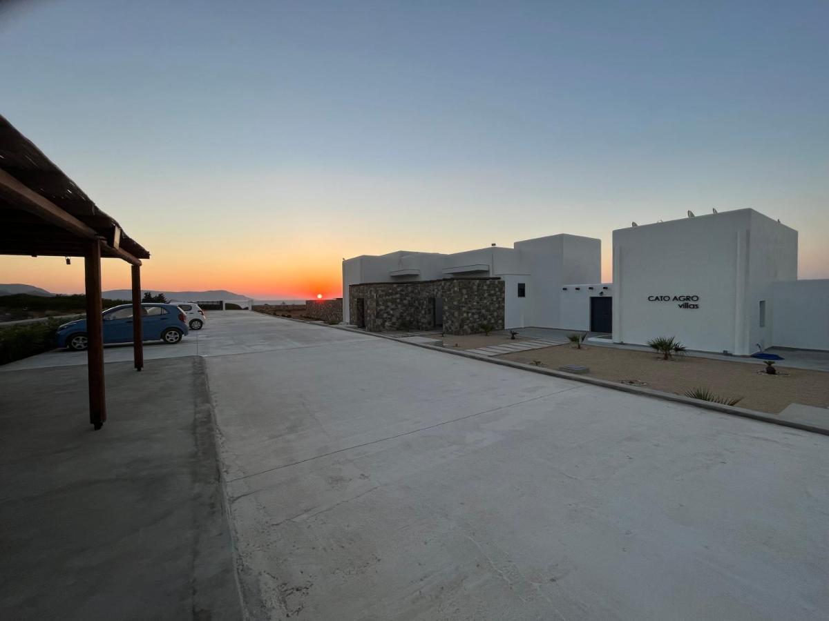 Cato Agro 3, Seafront Villa With Private Pool Afiartis Buitenkant foto